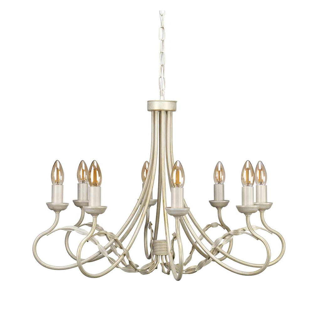 Pendelleuchte Olivia (goldfarben) 8x - Elstead Lighting