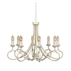 Pendelleuchte Olivia (goldfarben) 8x - Elstead Lighting