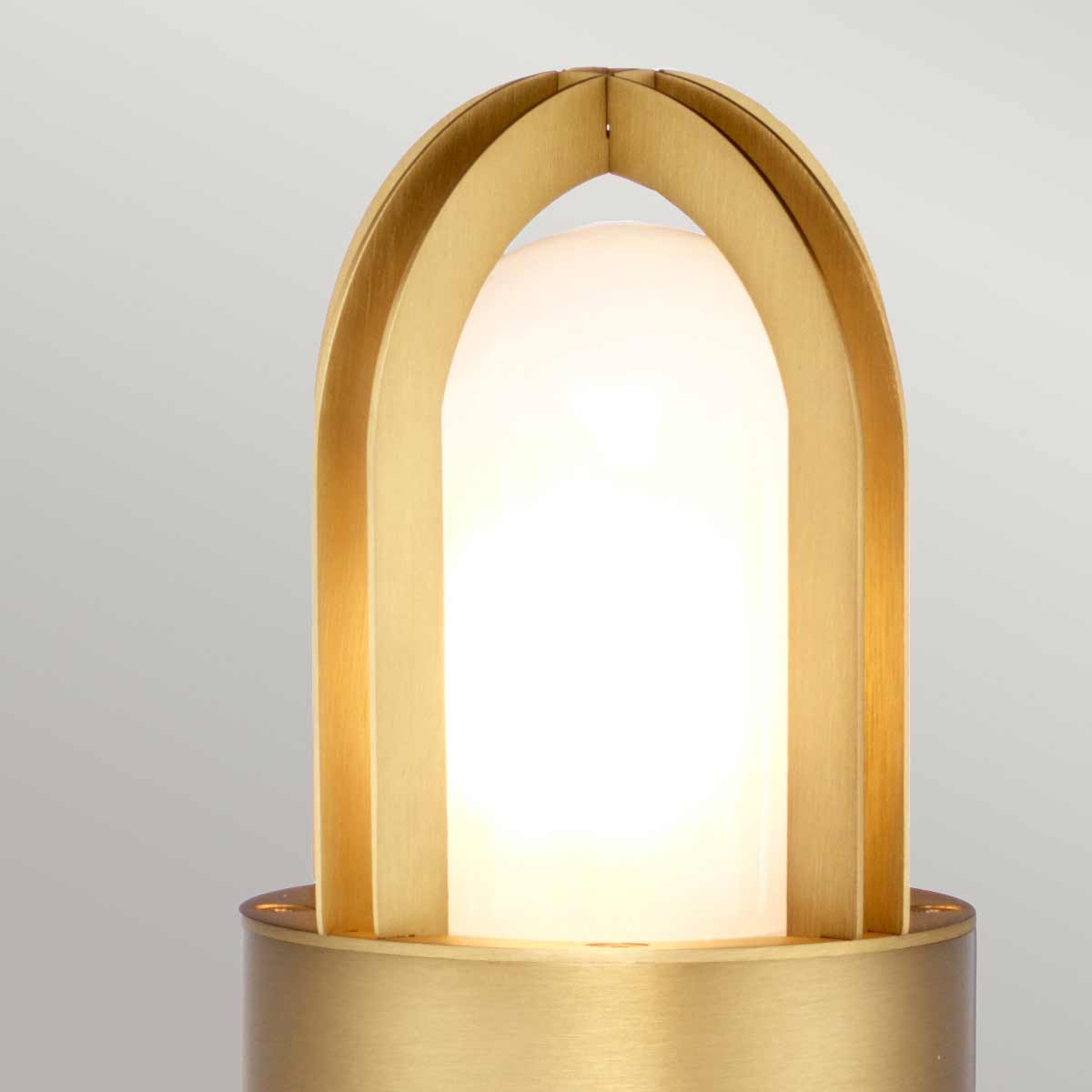 Außen-Wegeleuchte Paignton (messingfarben) 1x - Elstead Lighting