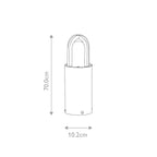 Außen-Sockelleuchte Paignton (Stainless Steel) 1x - Elstead Lighting
