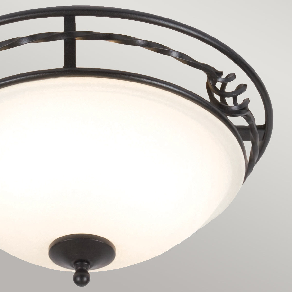 Deckenleuchte Pembroke (schwarz) 2x - Elstead Lighting