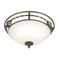 Deckenleuchte Pembroke (schwarz) 2x - Elstead Lighting