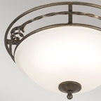 Deckenleuchte Pembroke (schwarz) 2x - Elstead Lighting