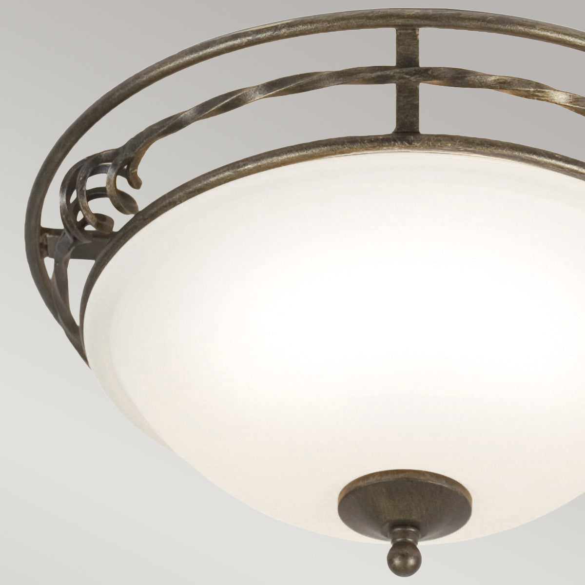 Deckenleuchte Pembroke (schwarz) 2x - Elstead Lighting