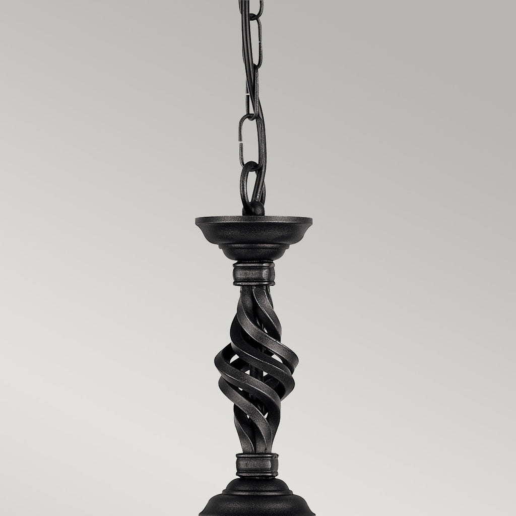 Pendelleuchte Pembroke (schwarz) 1x - Elstead Lighting