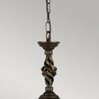 Pendelleuchte Pembroke (schwarz) 1x - Elstead Lighting