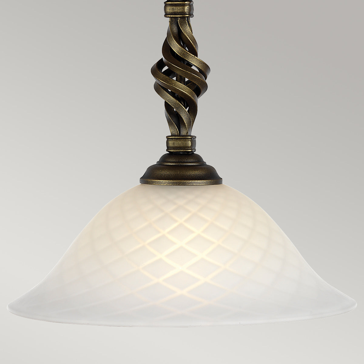Pendelleuchte Pembroke (schwarz) 1x - Elstead Lighting