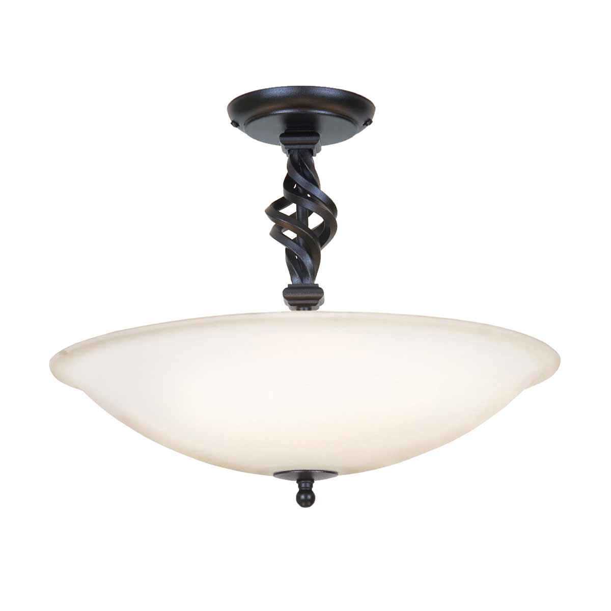 Deckenleuchte Pembroke (schwarz) 3x - Elstead Lighting