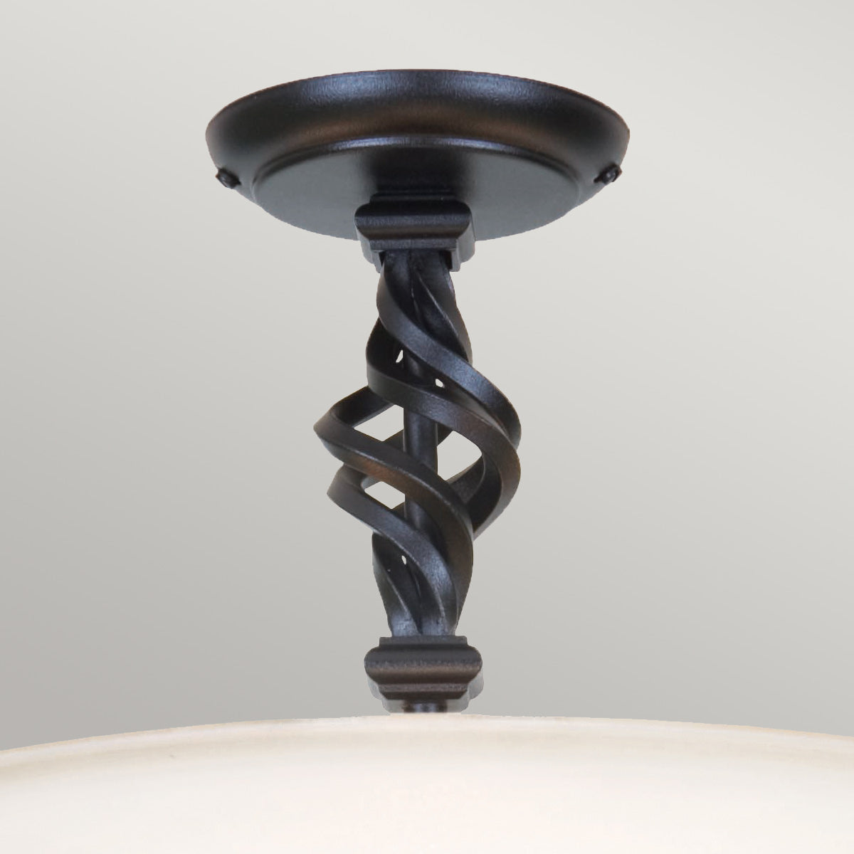 Deckenleuchte Pembroke (schwarz) 3x - Elstead Lighting