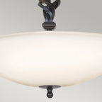 Deckenleuchte Pembroke (schwarz) 3x - Elstead Lighting