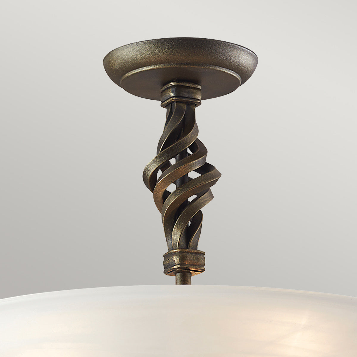 Deckenleuchte Pembroke (schwarz) 3x - Elstead Lighting