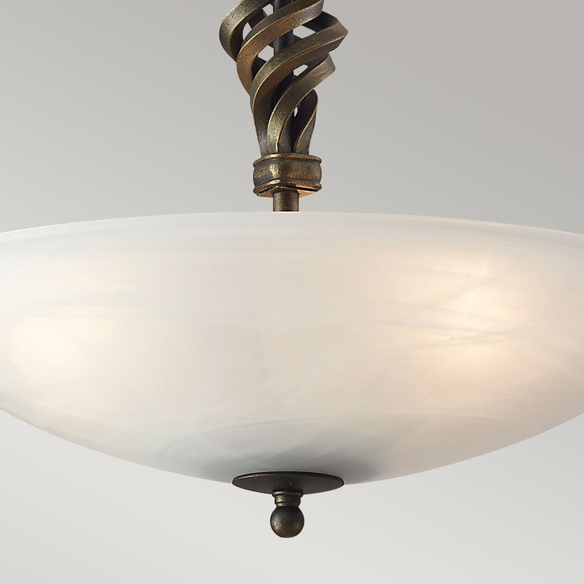Deckenleuchte Pembroke (schwarz) 3x - Elstead Lighting