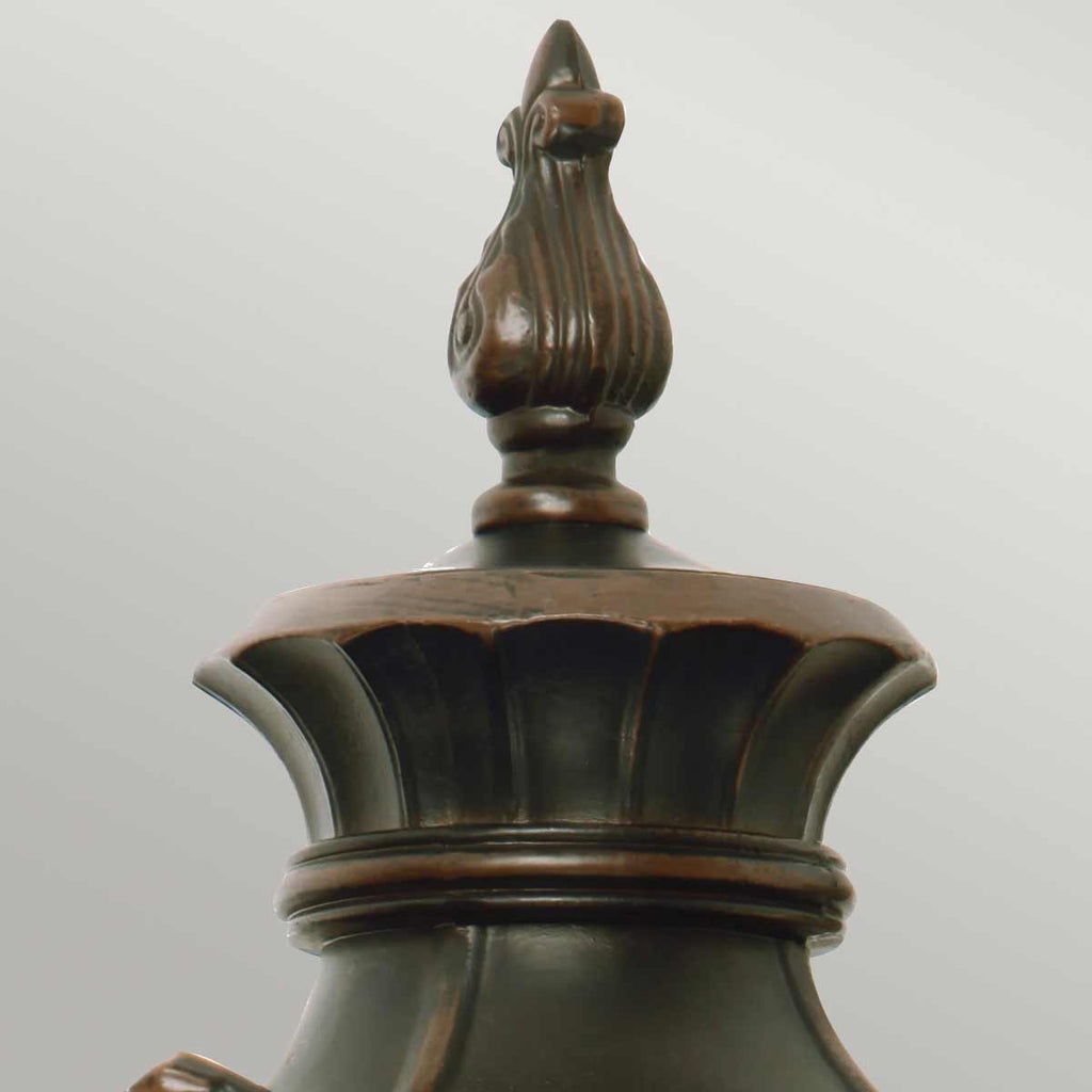 Außen-Wandleuchte Philadelphia (bronzefarben) 3x - Elstead Lighting