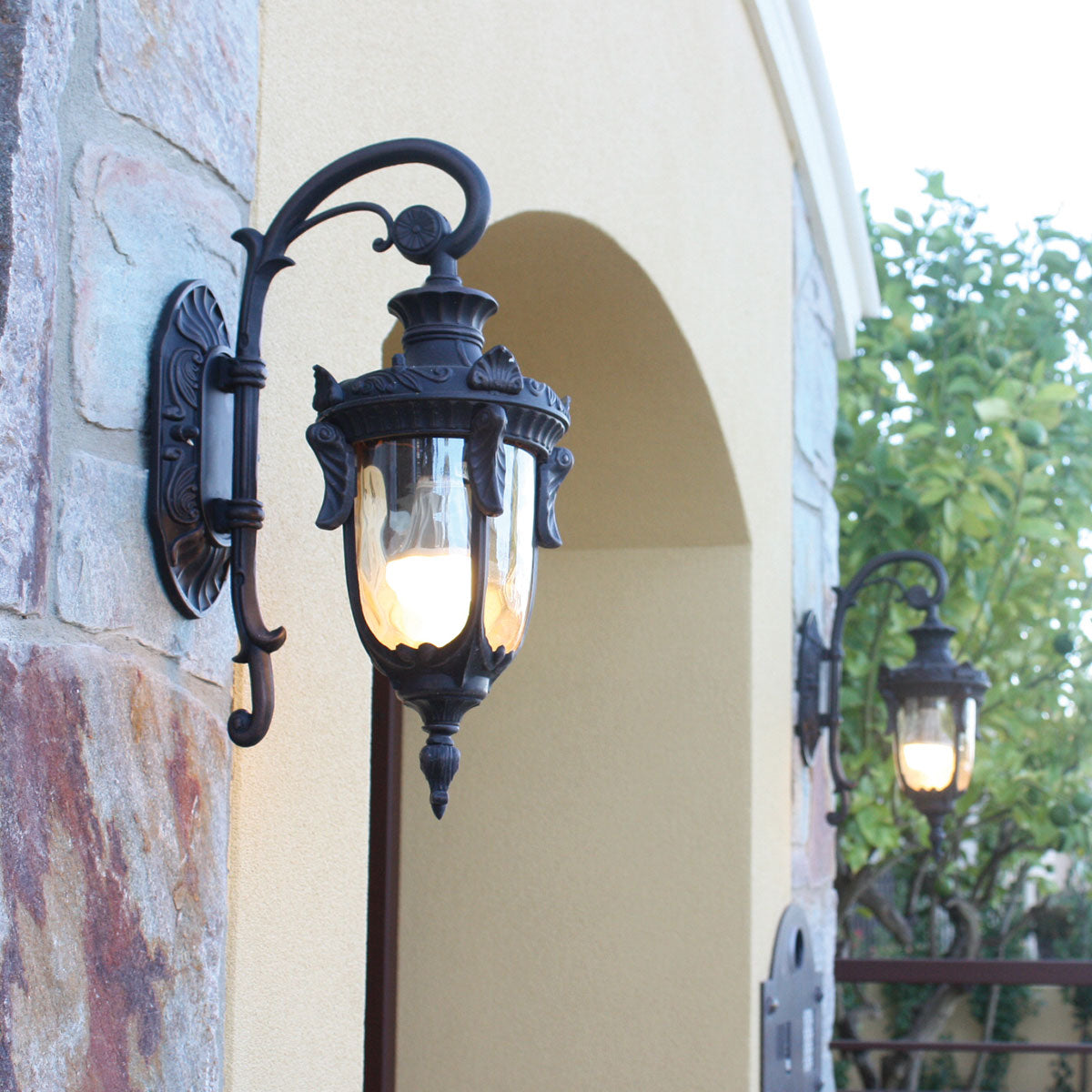 Außen-Wandleuchte Philadelphia (bronzefarben) 1x - Elstead Lighting