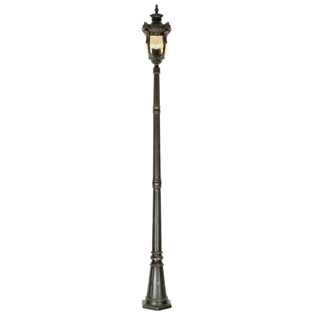 Außen-Stehleuchte Philadelphia (bronzefarben) 3x - Elstead Lighting