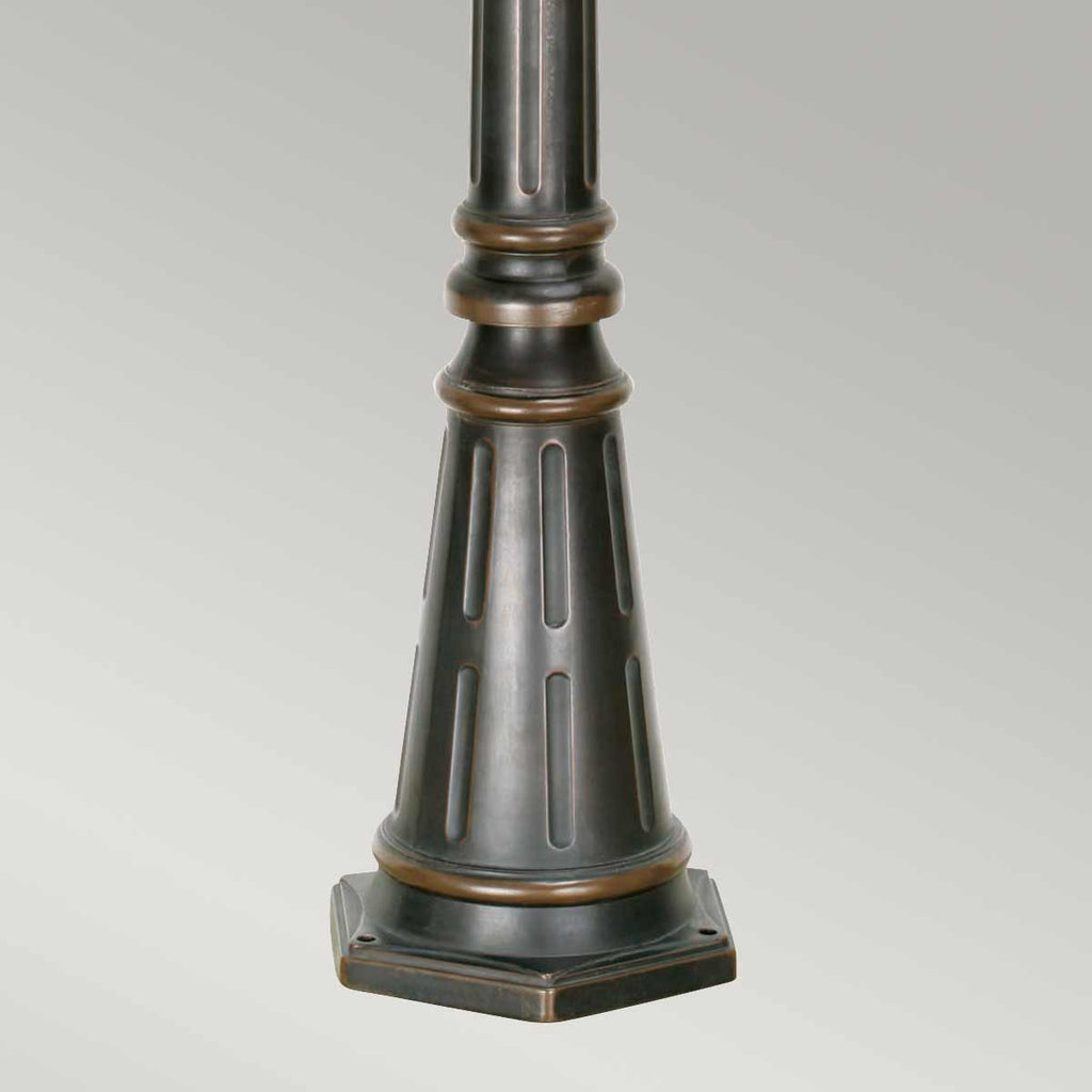 Außen-Stehleuchte Philadelphia (bronzefarben) 3x - Elstead Lighting