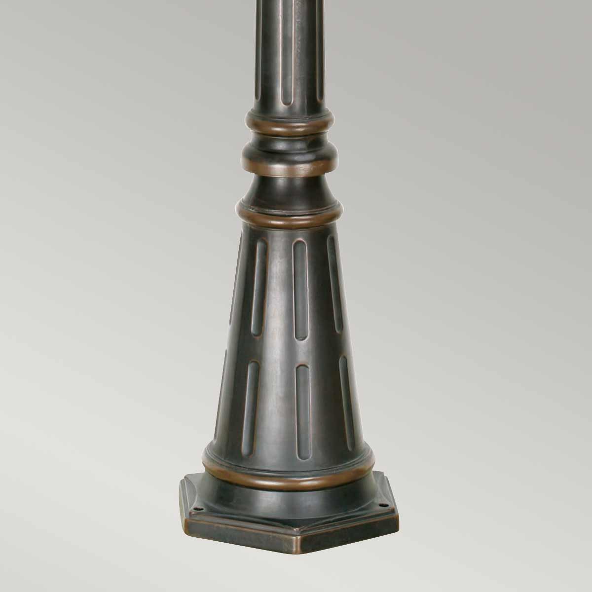 Außen-Stehleuchte Philadelphia (bronzefarben) 3x - Elstead Lighting