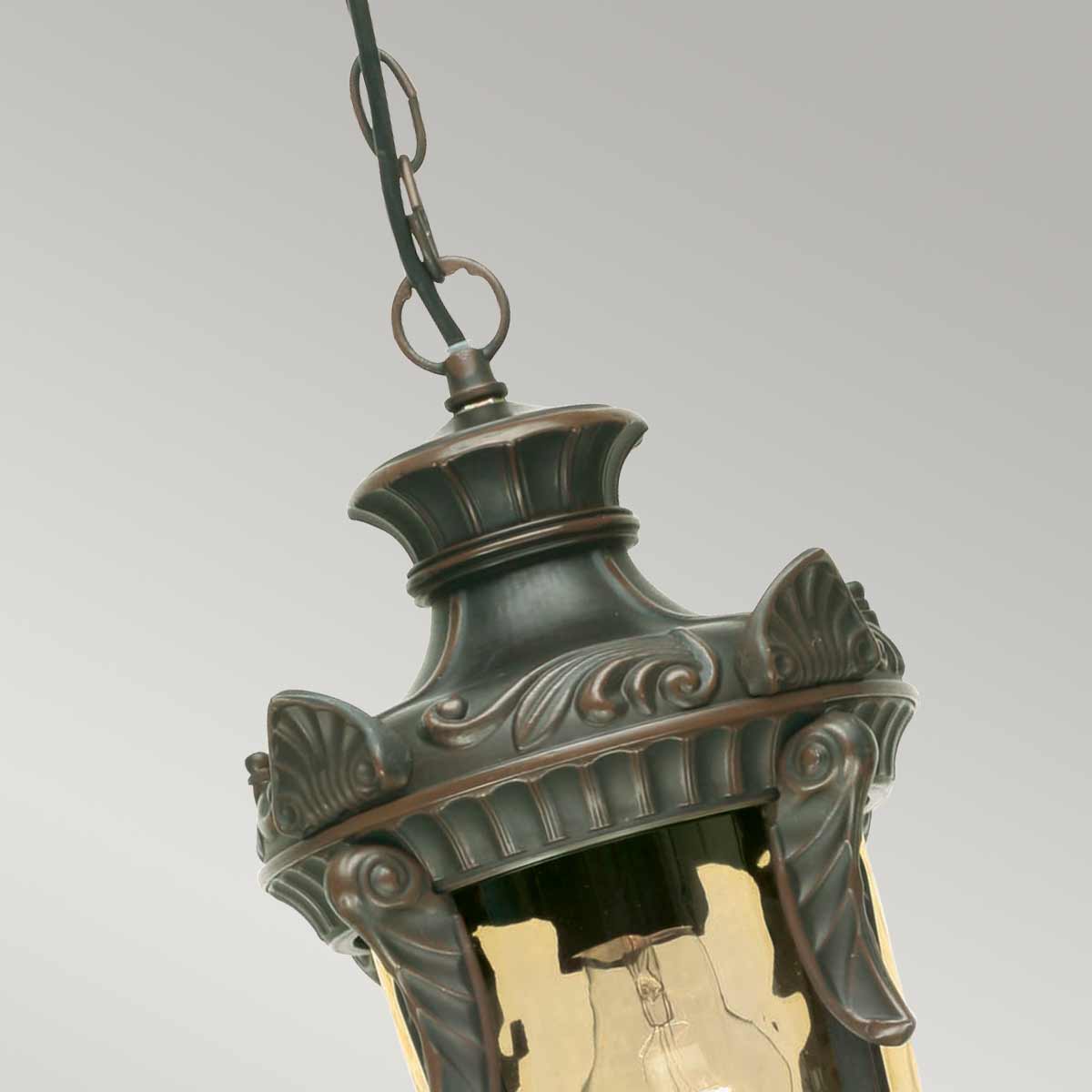 Außen-Pendelleuchte Philadelphia (bronzefarben) 1x - Elstead Lighting