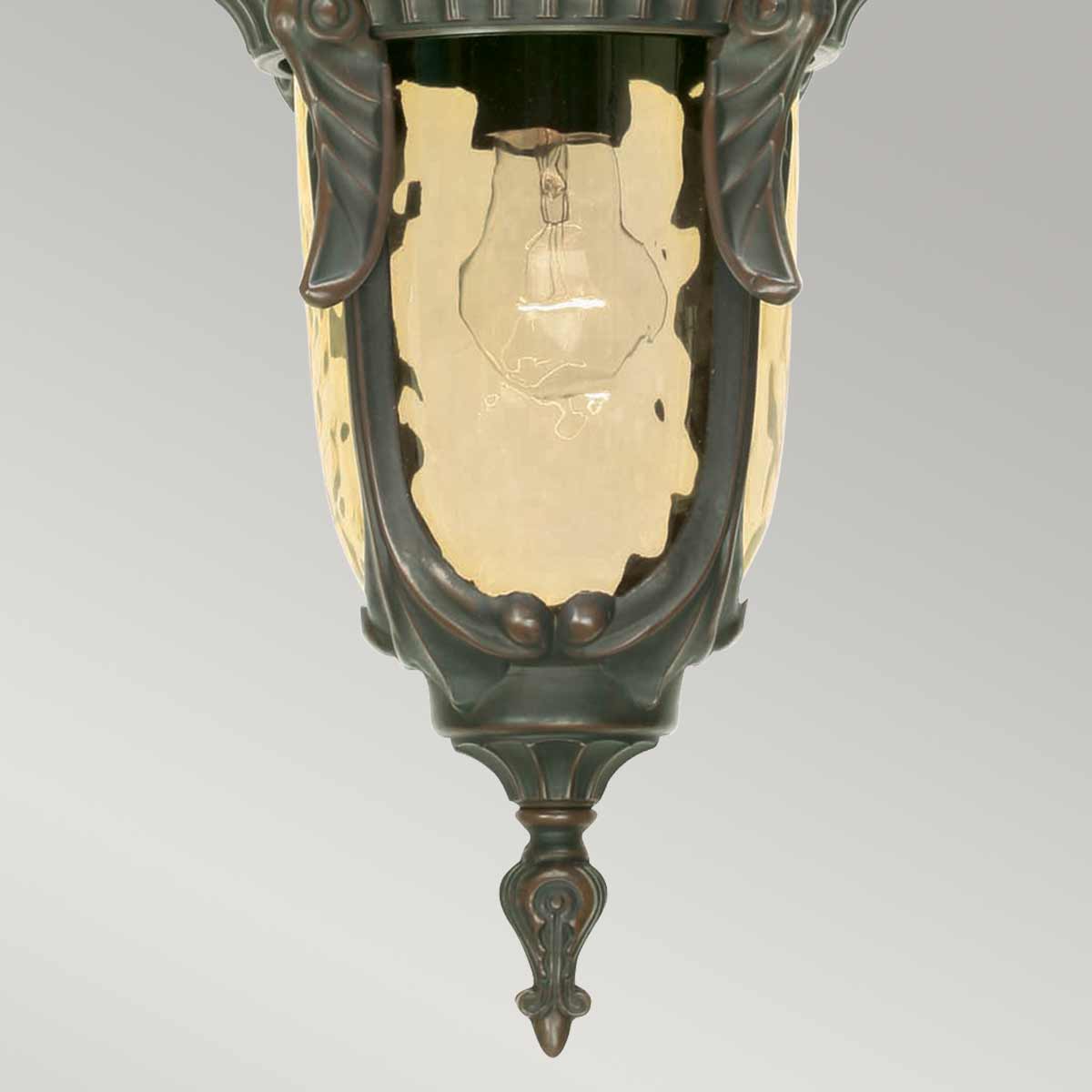 Außen-Pendelleuchte Philadelphia (bronzefarben) 1x - Elstead Lighting