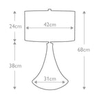 Tischleuchte Pinner (schwarz) 1x - Elstead Lighting