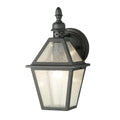 Außen-Wandleuchte Polruan (schwarz) 1x - Elstead Lighting