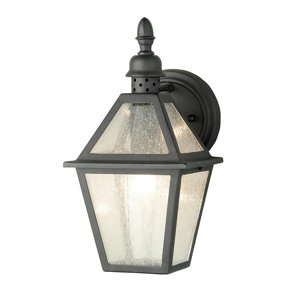 Außen-Wandleuchte Polruan (schwarz) 1x - Elstead Lighting