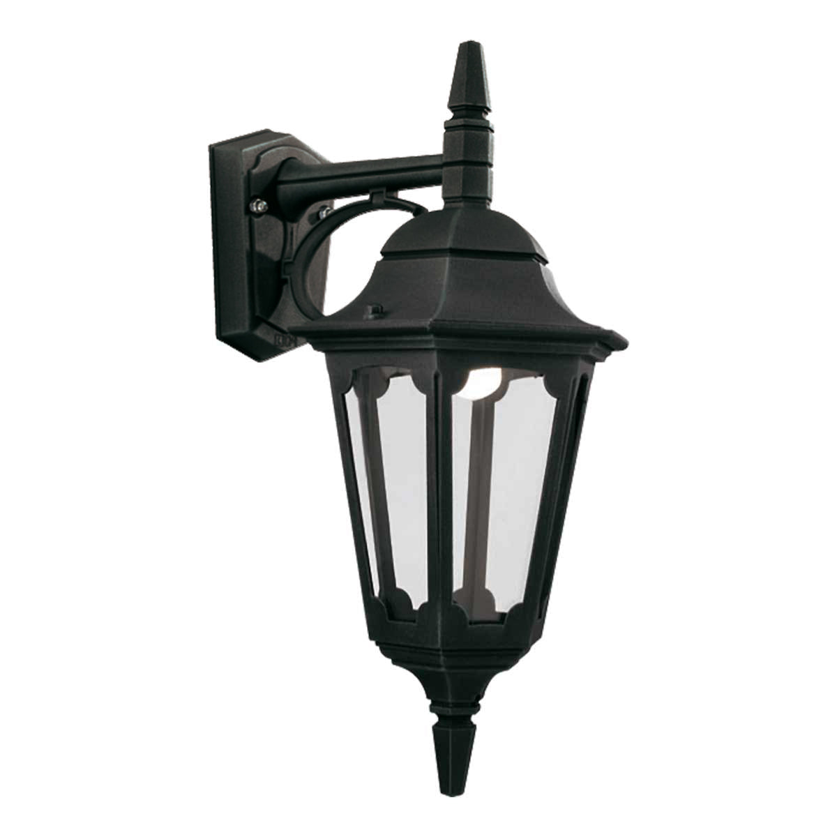 Außen-Wandleuchte Parish (schwarz) 1x - Elstead Lighting