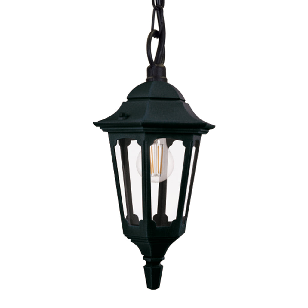 Außen-Pendelleuchte Parish (schwarz) 1x - Elstead Lighting