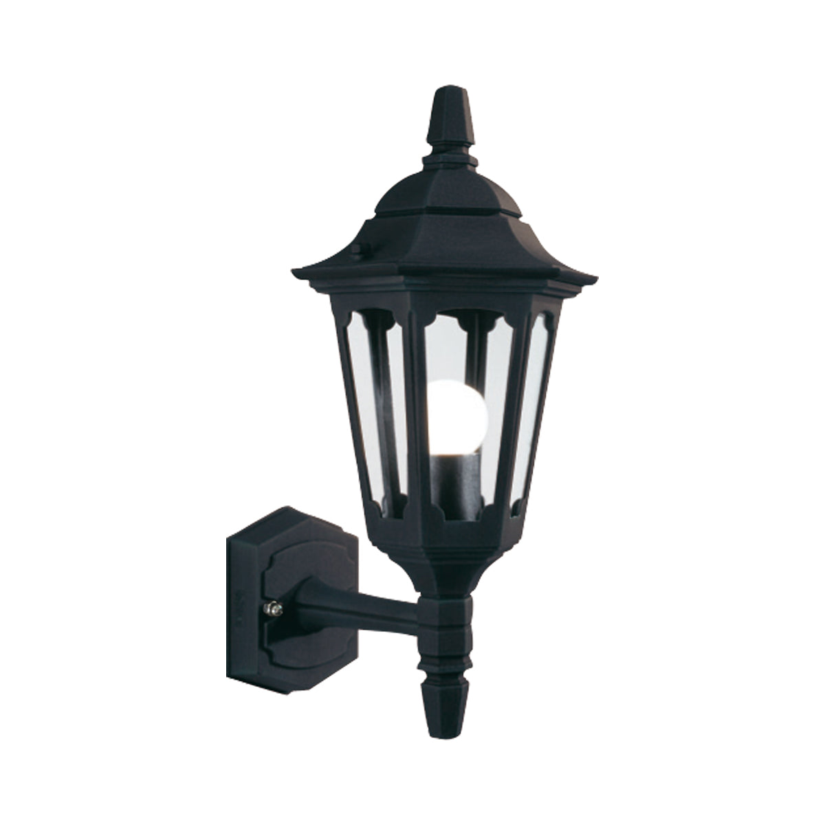 Außen-Wandleuchte Parish Mini (schwarz) 1x - Elstead Lighting