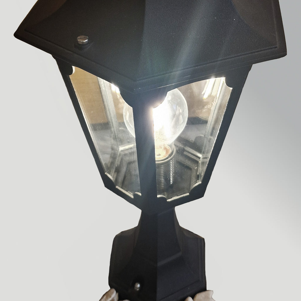 Außen-Sockelleuchte Parish Mini (schwarz) 1x - Elstead Lighting