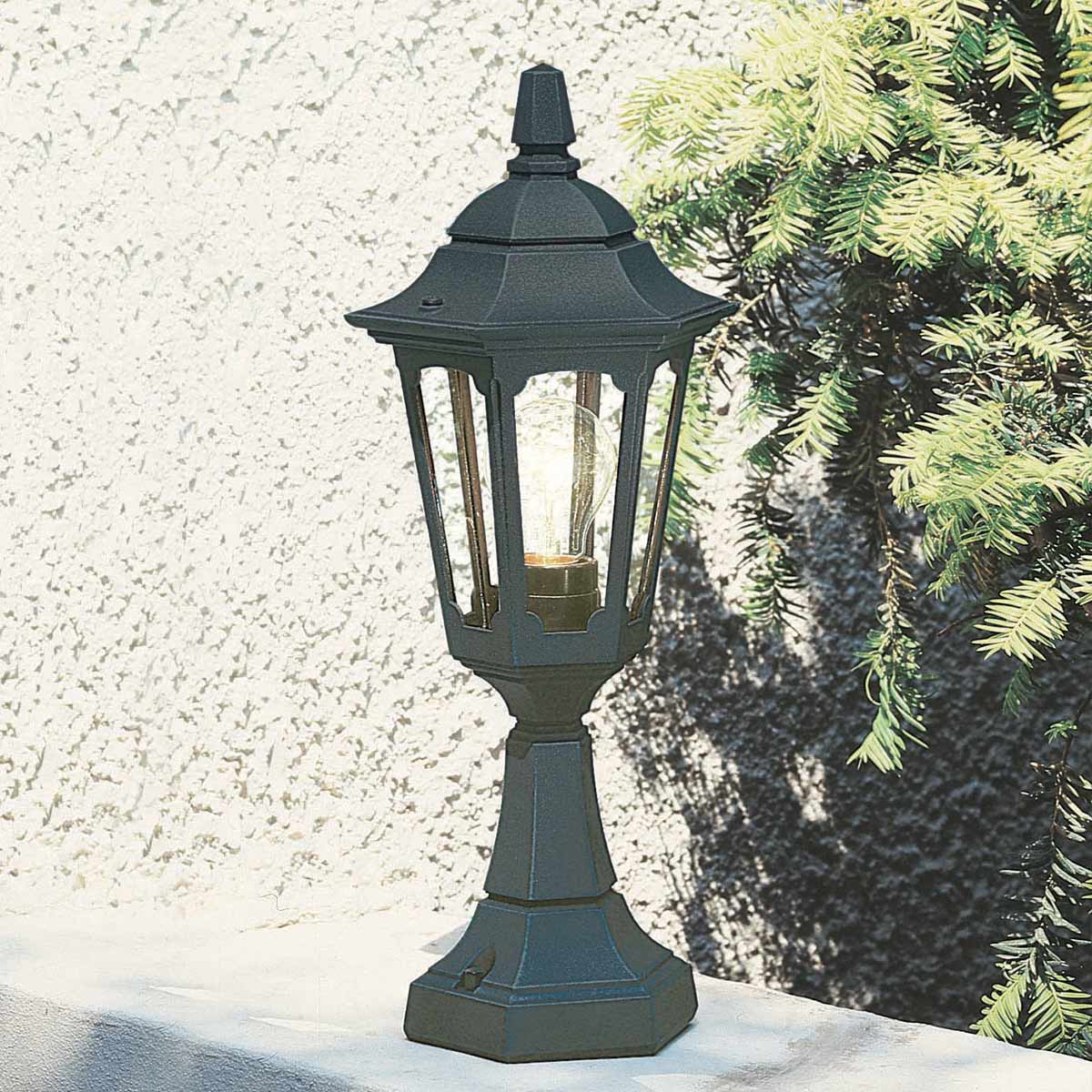 Außen-Sockelleuchte Parish Mini (schwarz) 1x - Elstead Lighting