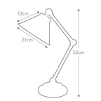 Tischleuchte Provence Element (weiß) 1x - Elstead Lighting