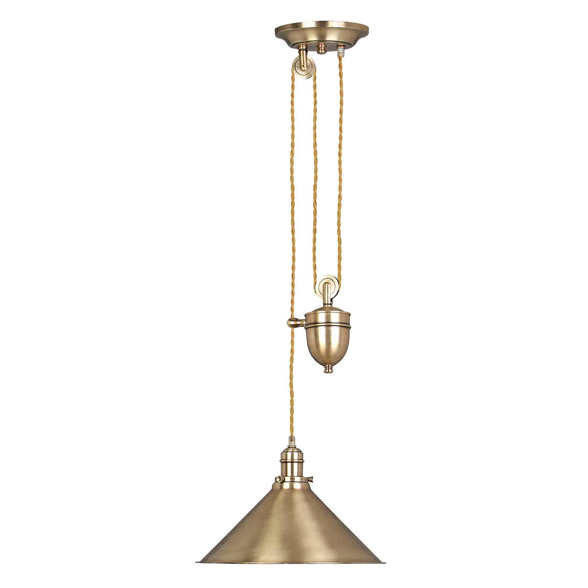 Pendelleuchte Provence (messingfarben) 1x - Elstead Lighting