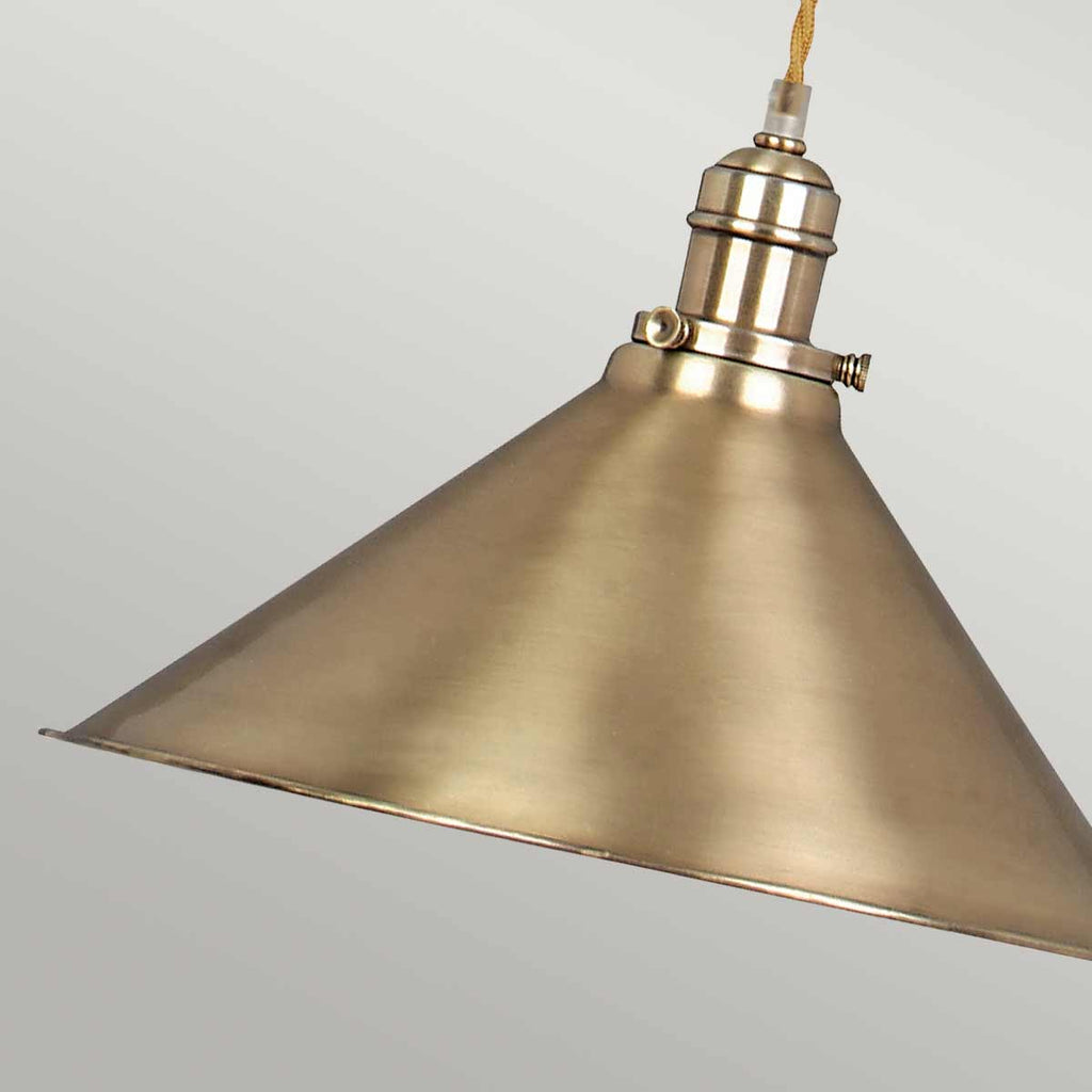 Pendelleuchte Provence (messingfarben) 1x - Elstead Lighting