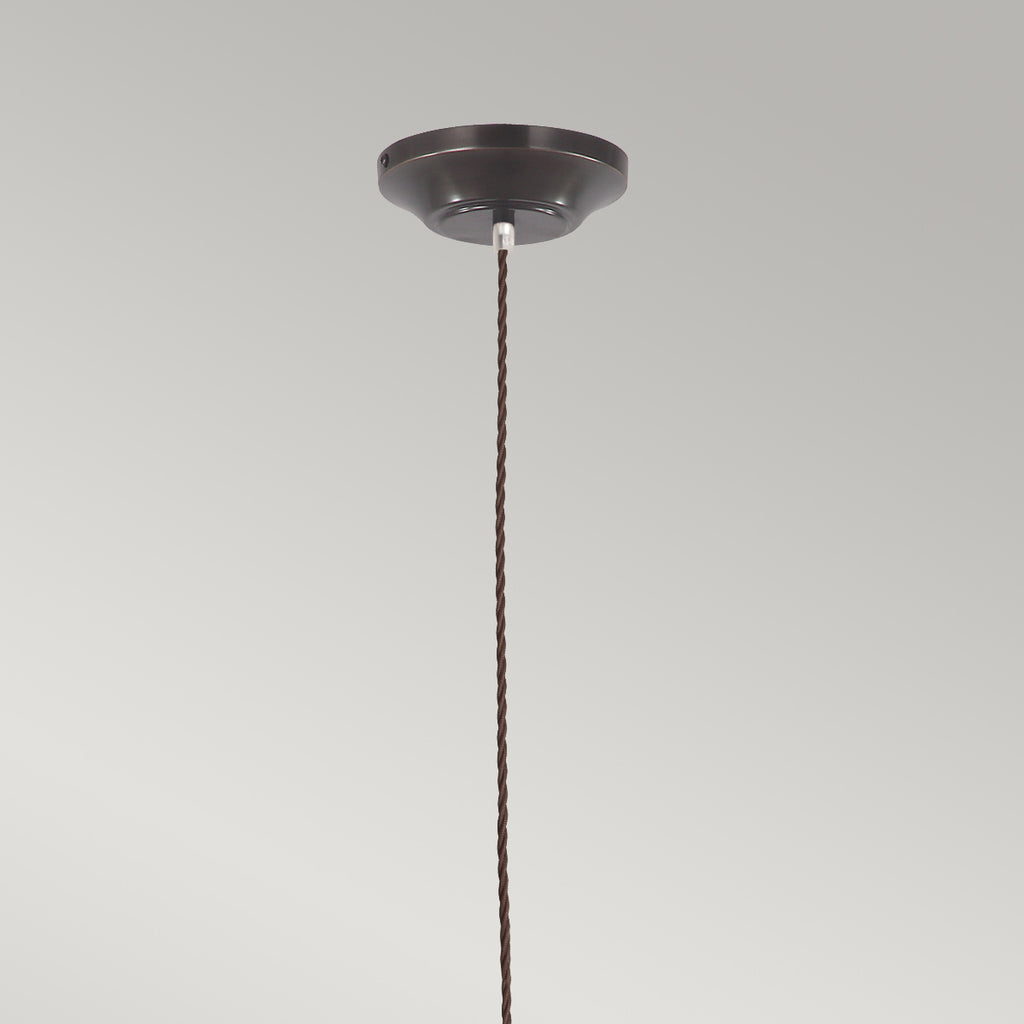 Pendelleuchte Provence (bronzefarben) 1x - Elstead Lighting