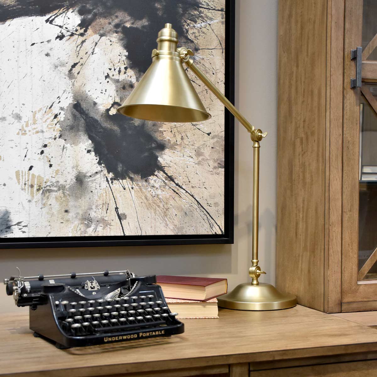 Tischleuchte Provence (Nickel) 1x - Elstead Lighting