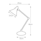 Tischleuchte Provence (Nickel) 1x - Elstead Lighting