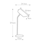 Tischleuchte Quinto (bronzefarben) 1x - Elstead Lighting