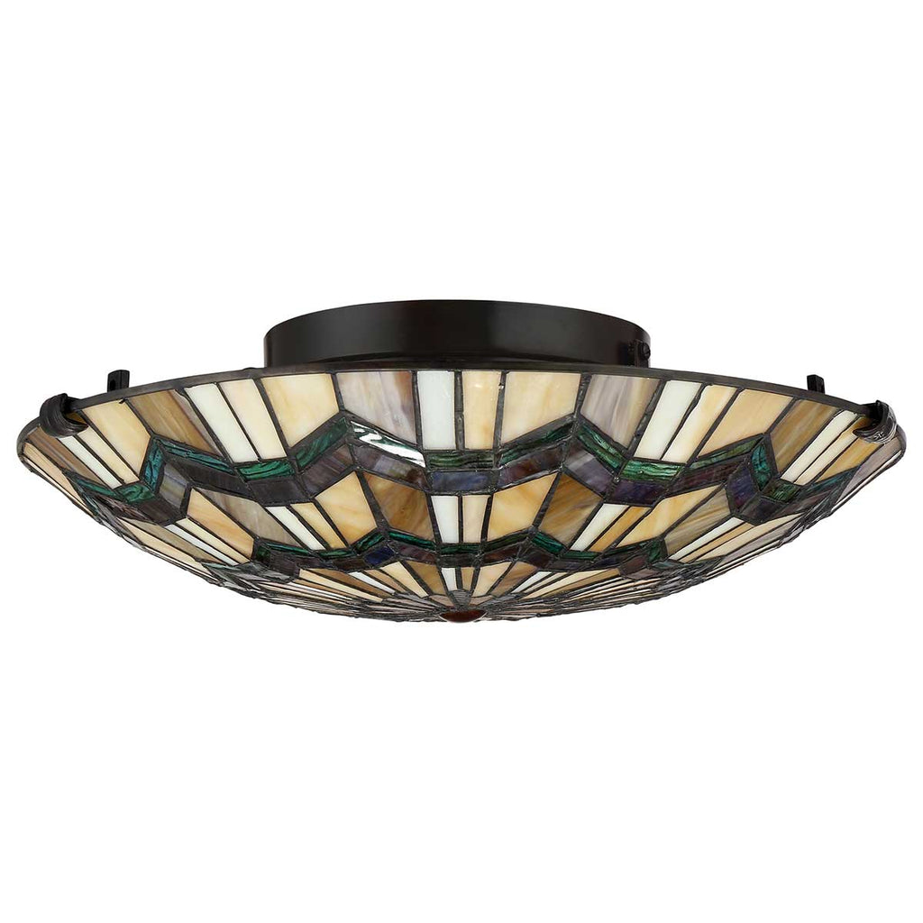 Deckenleuchte Alcott (bronzefarben) 2x - Elstead Lighting
