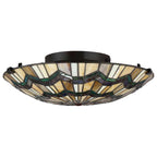 Deckenleuchte Alcott (bronzefarben) 2x - Elstead Lighting