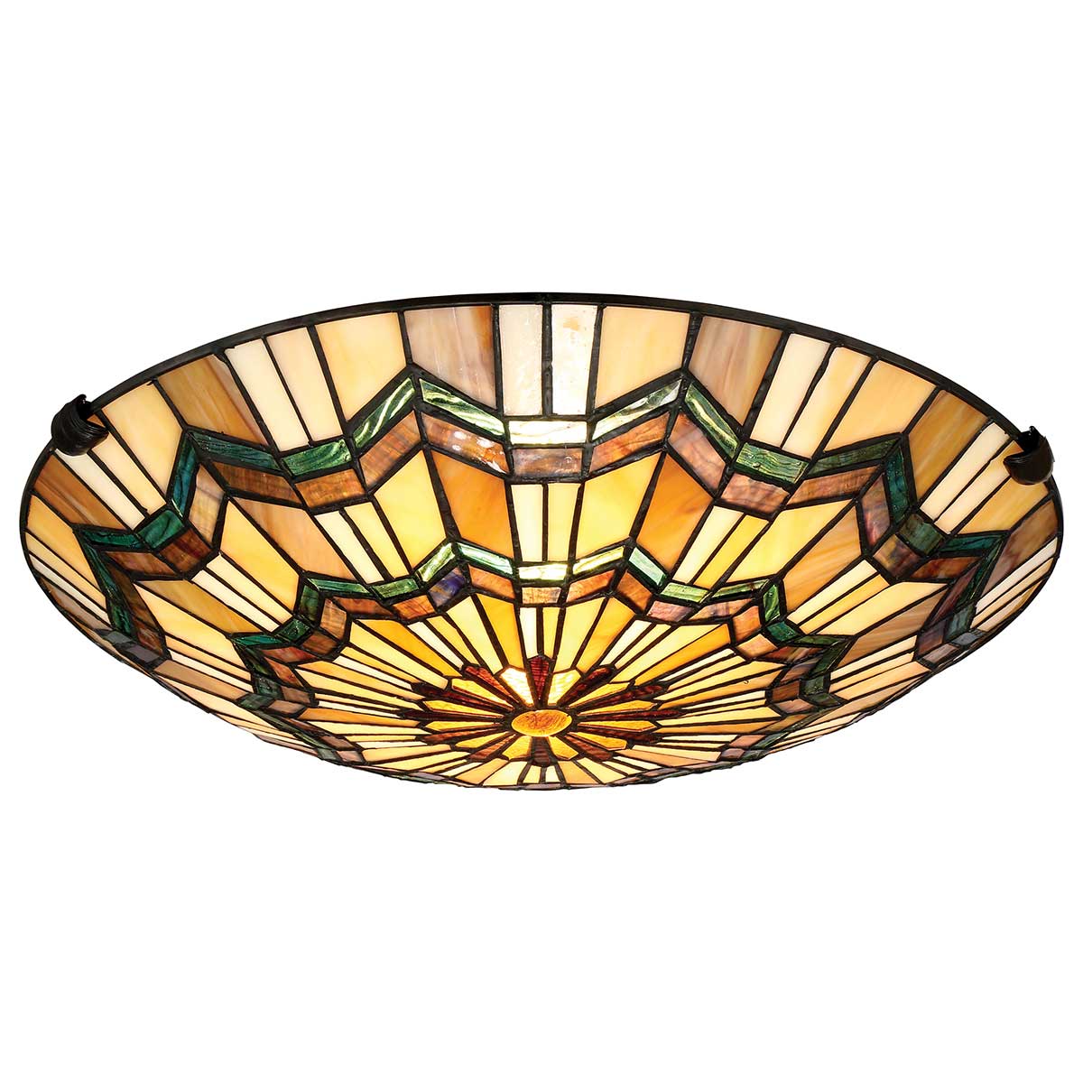 Deckenleuchte Alcott (bronzefarben) 2x - Elstead Lighting