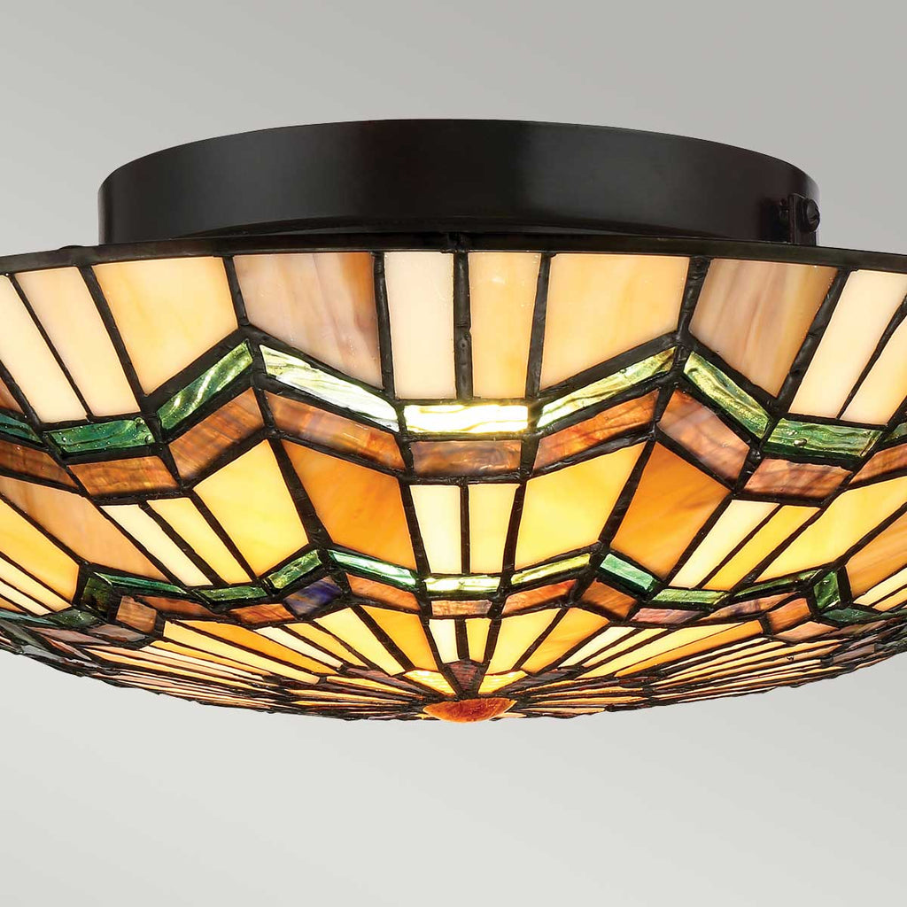 Deckenleuchte Alcott (bronzefarben) 2x - Elstead Lighting