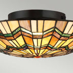 Deckenleuchte Alcott (bronzefarben) 2x - Elstead Lighting