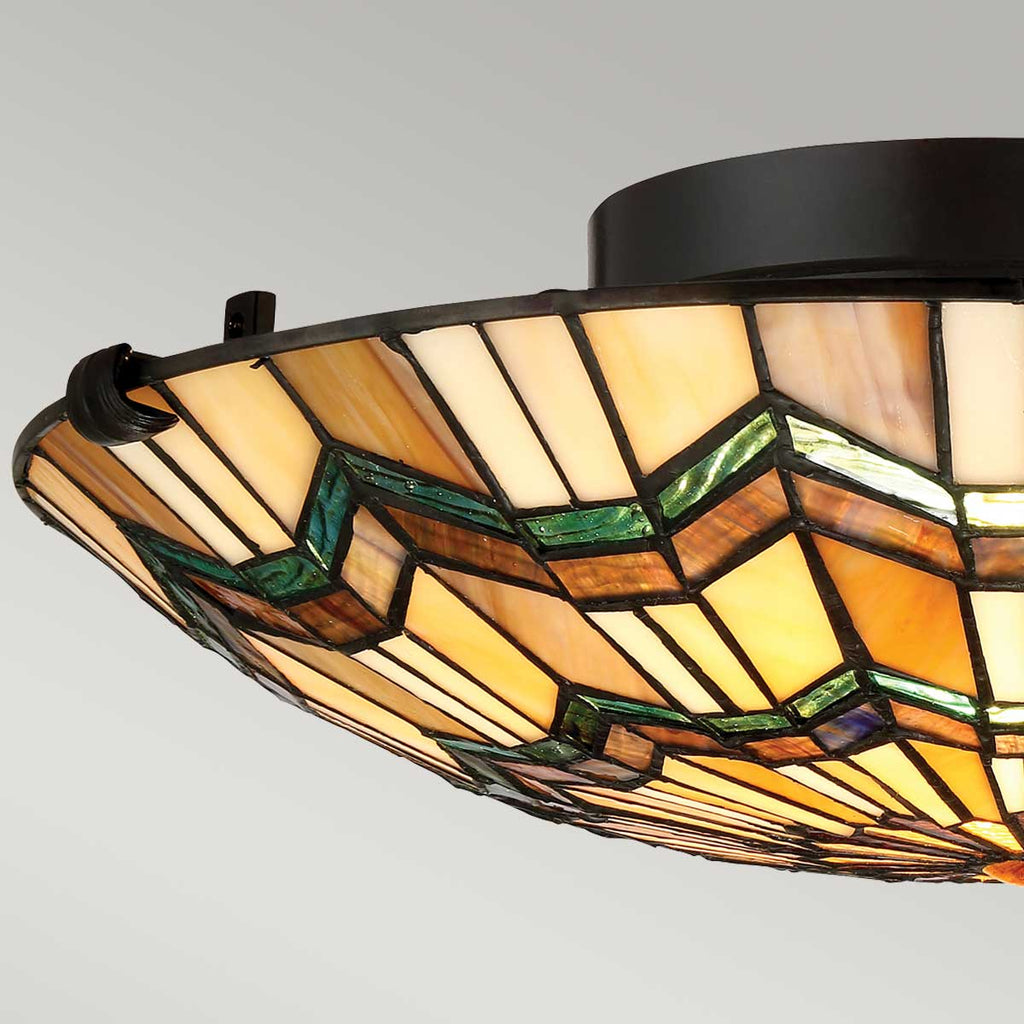 Deckenleuchte Alcott (bronzefarben) 2x - Elstead Lighting