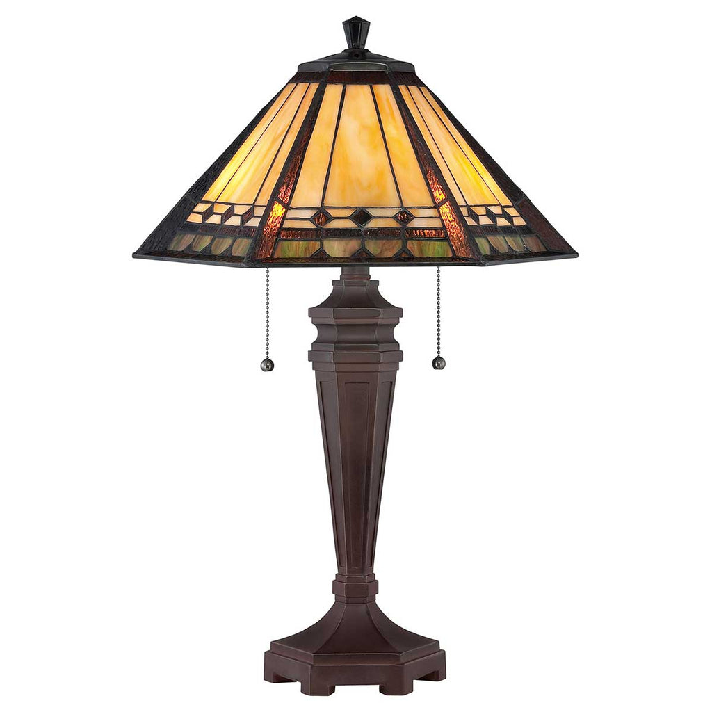Tischleuchte Arden (bronzefarben) 2x - Elstead Lighting