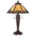 Tischleuchte Arden (bronzefarben) 2x - Elstead Lighting