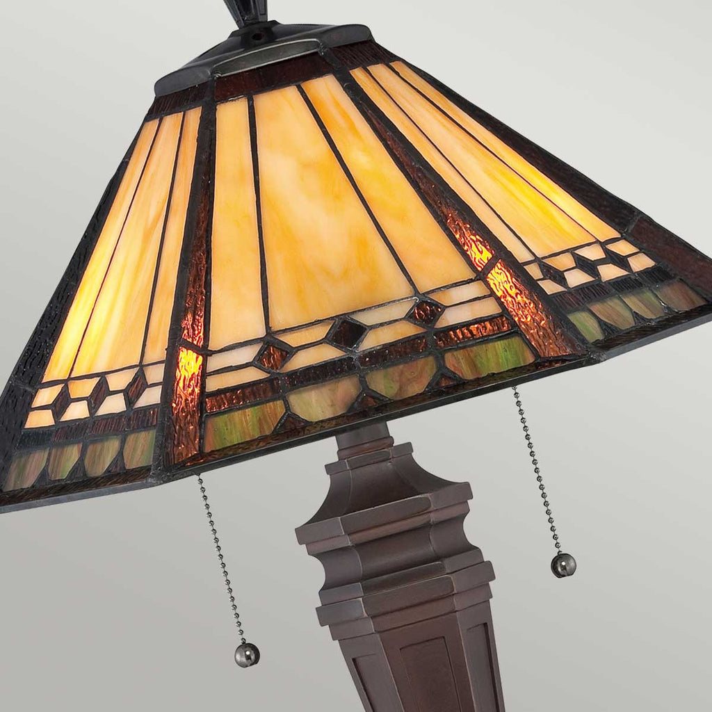 Tischleuchte Arden (bronzefarben) 2x - Elstead Lighting