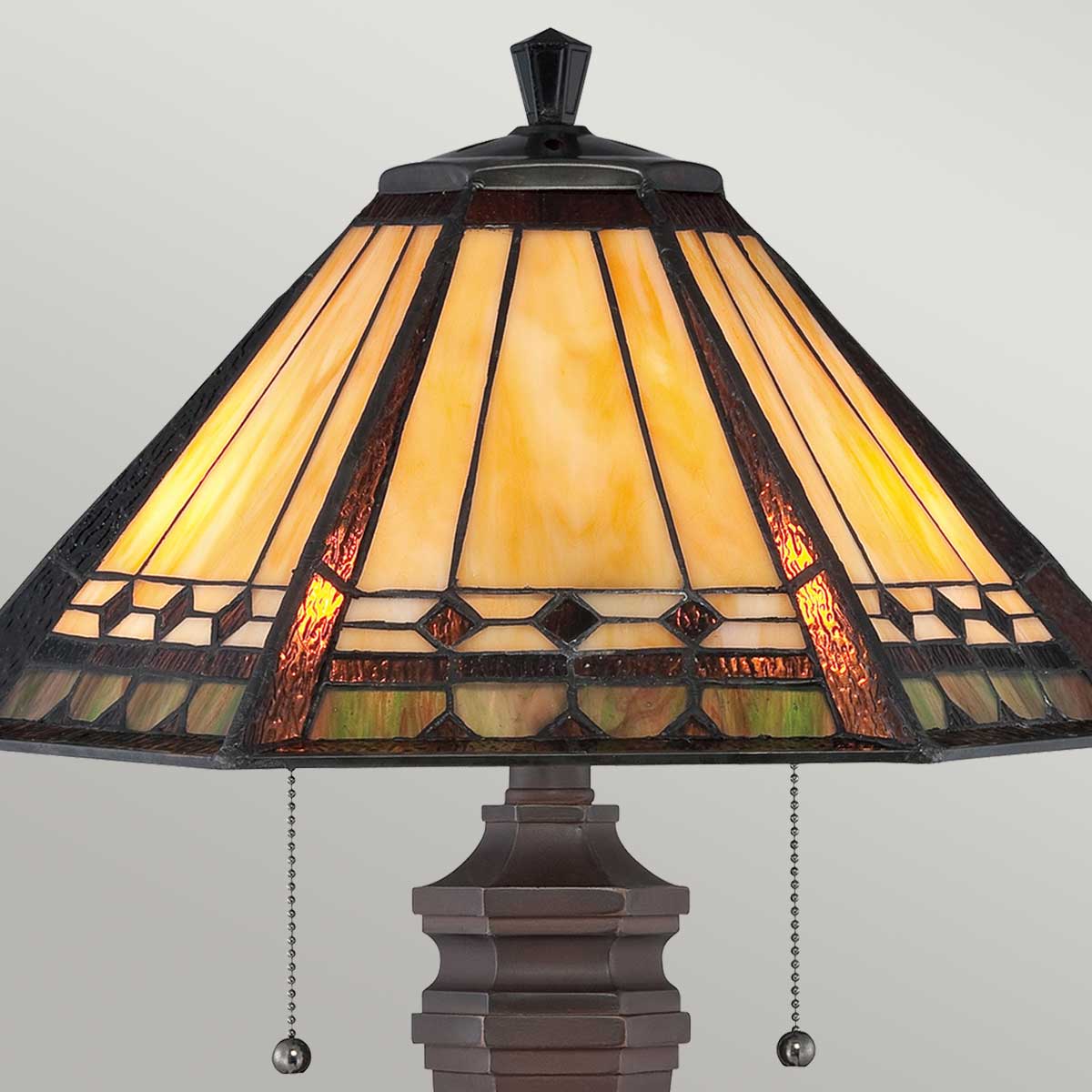 Tischleuchte Arden (bronzefarben) 2x - Elstead Lighting