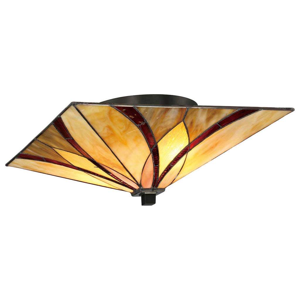 Tischleuchte Asheville (bronzefarben) 2x - Elstead Lighting