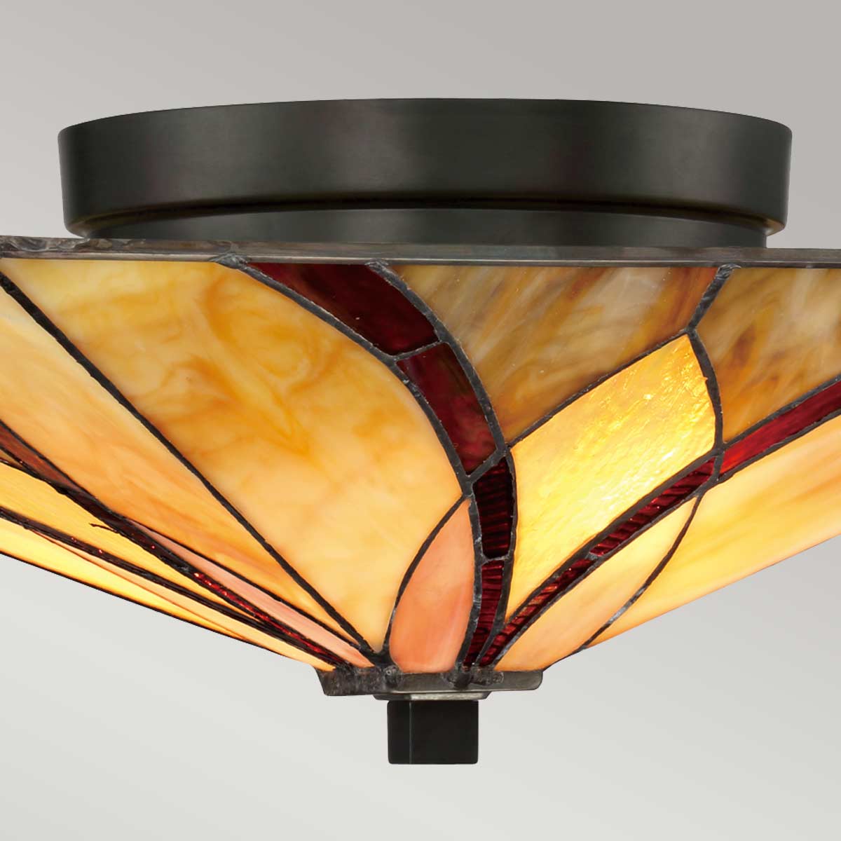 Tischleuchte Asheville (bronzefarben) 2x - Elstead Lighting